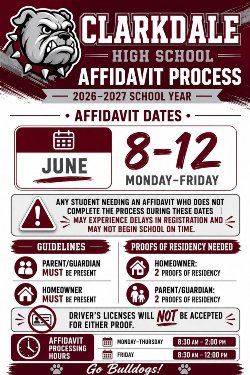 CHS Affadavit Dates 